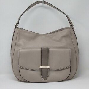 Women's Kate Spade Tan Genuine Pebbled Leather with Suede Trim Shoulder Handbag